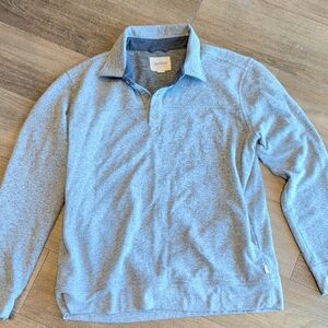 UpWest Men's Heather Gray Polo Shirt